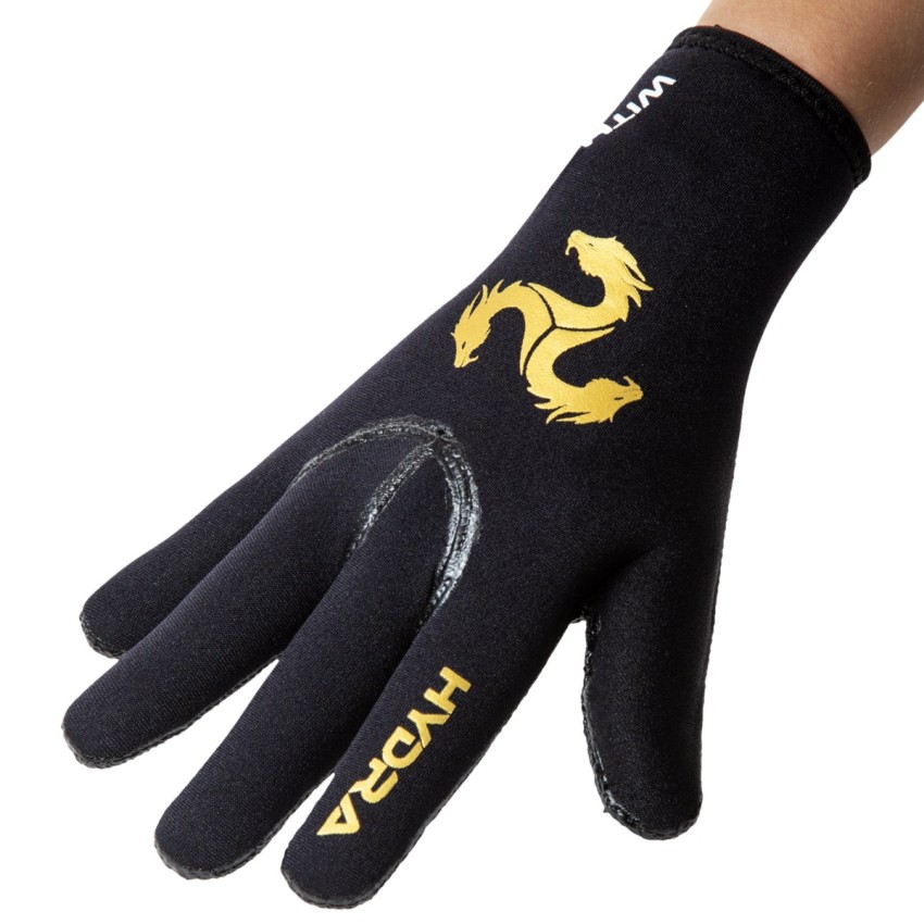 HYDRA BLACK GOLD GLOVES FOR FREEDIVING & SPEARFISHING : Hydra-Sport