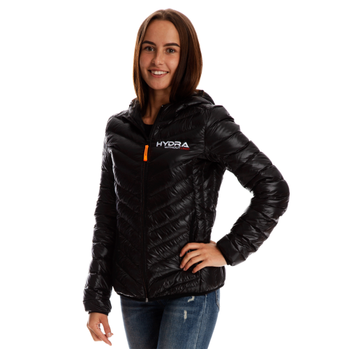 Hydra Ray Hooded Down Jacket Woman