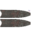 RED CAMO TWILL Carbon Blade